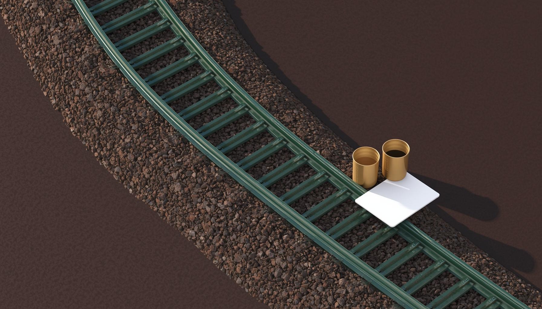 How does rail sustainability impact daily routines